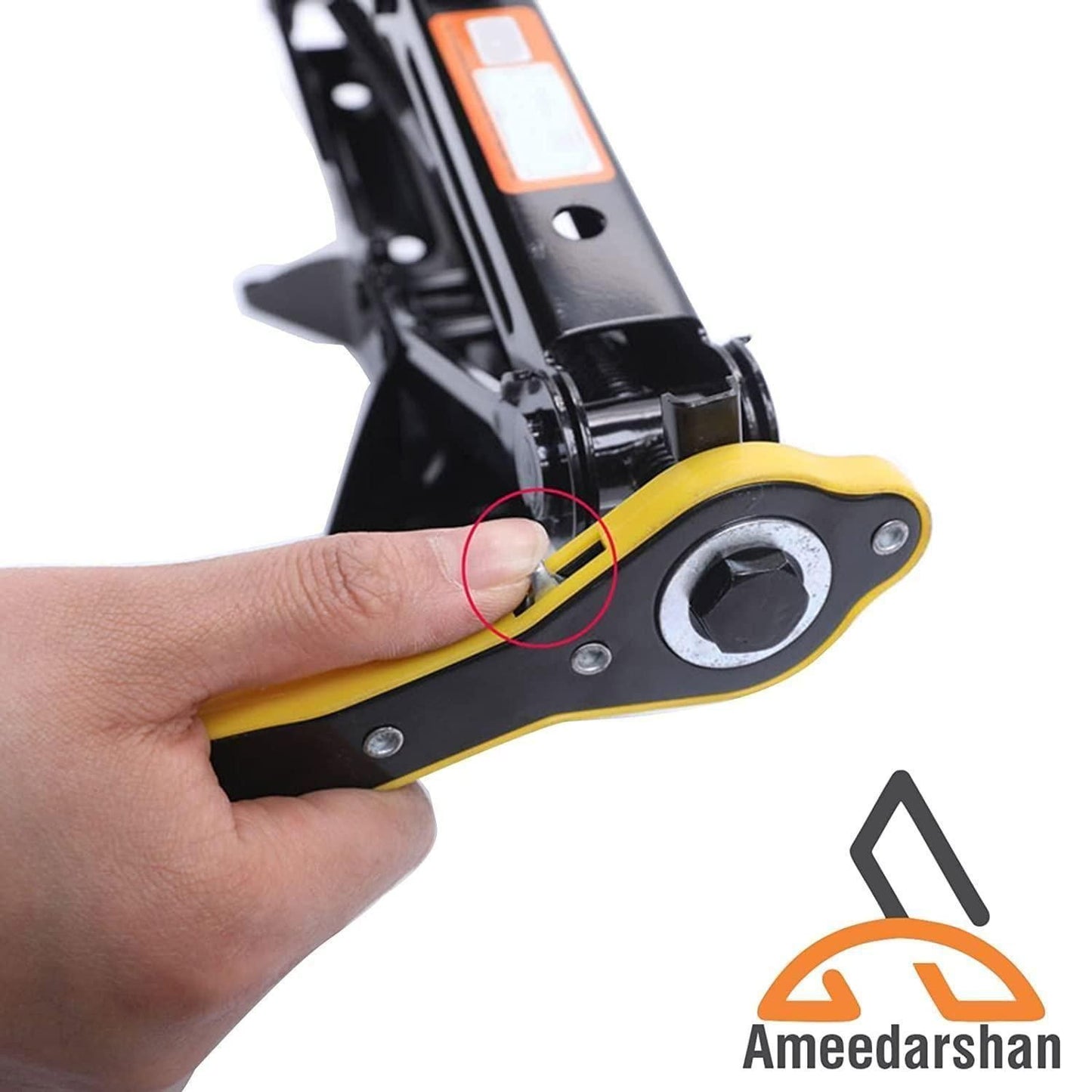 Car Jack And Lug Wrench