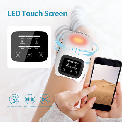 Intelligent Knee Massager with Heating & Vibration Therapy