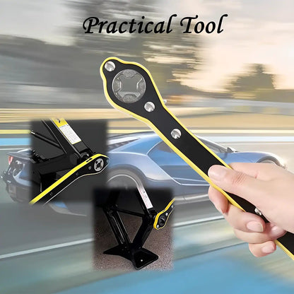 Car Jack And Lug Wrench